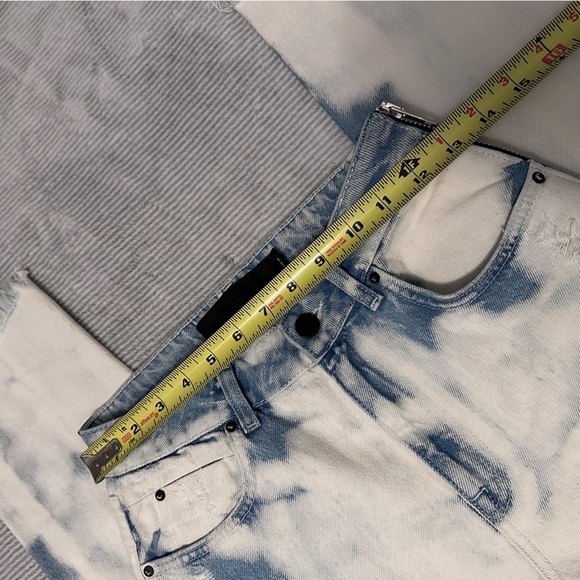 NWT Alexander Wang High Rise Straight Leg Cropped Denim Size 26 - Picture 10 of 13